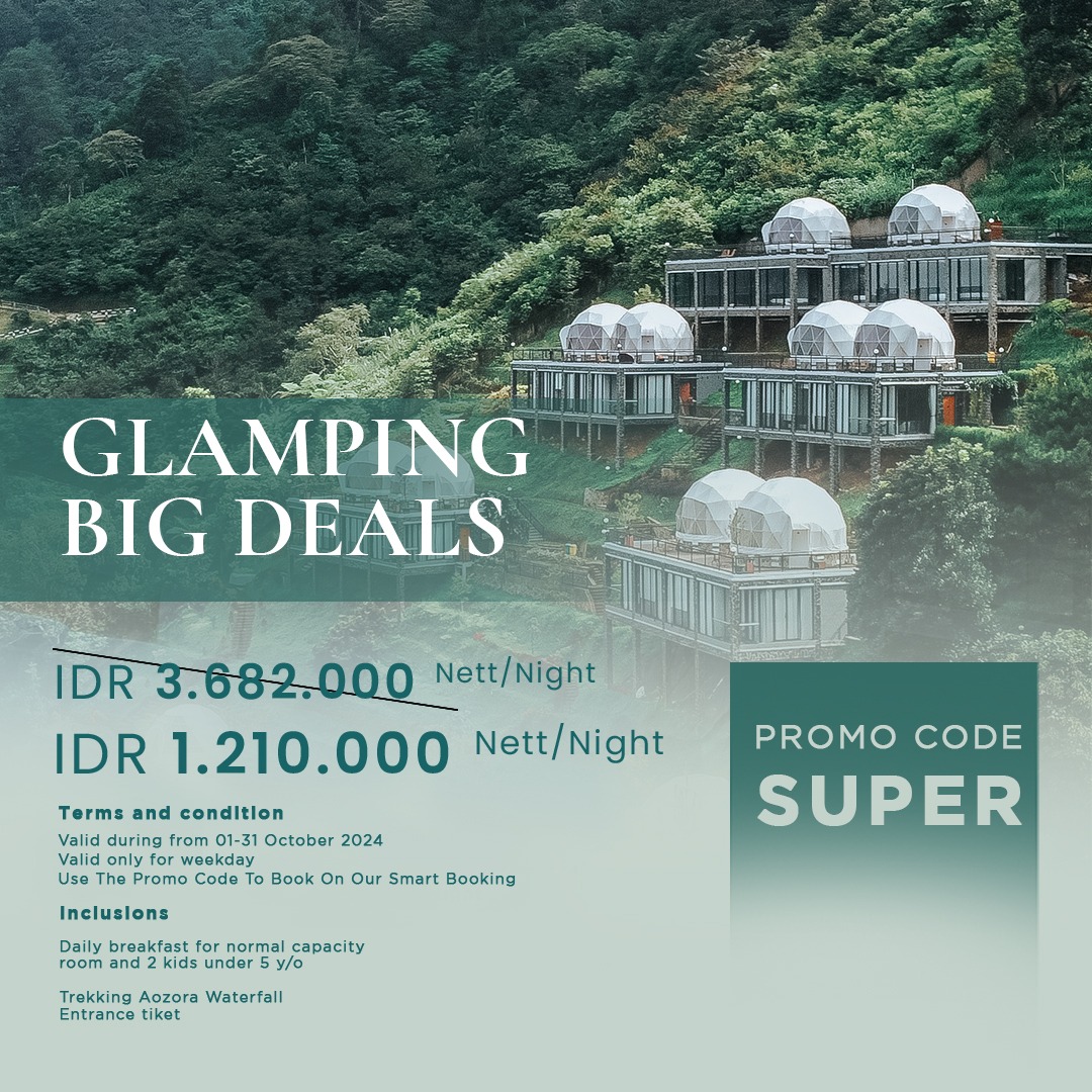 Glamping Big Deals, an Exclusive October Offer!