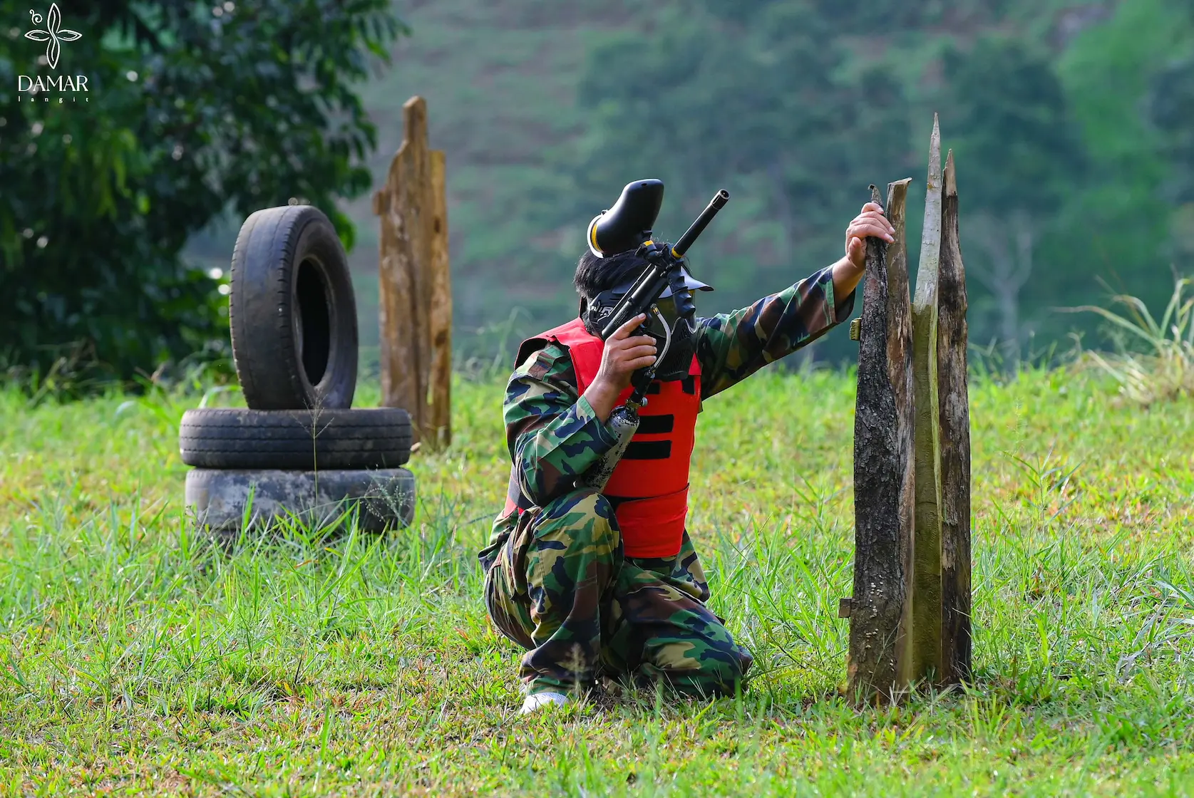 Turnamen Paintball Damai Langit